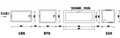 农村mbr污水处理设备处理池平面图